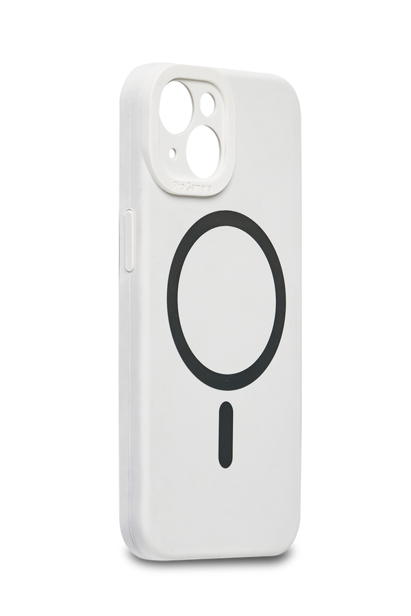 Capa Silicone Branco| iPhone 13