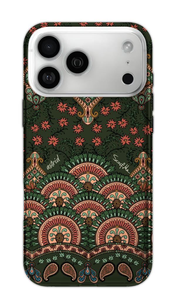 Capa Estampada Oriental Astrid