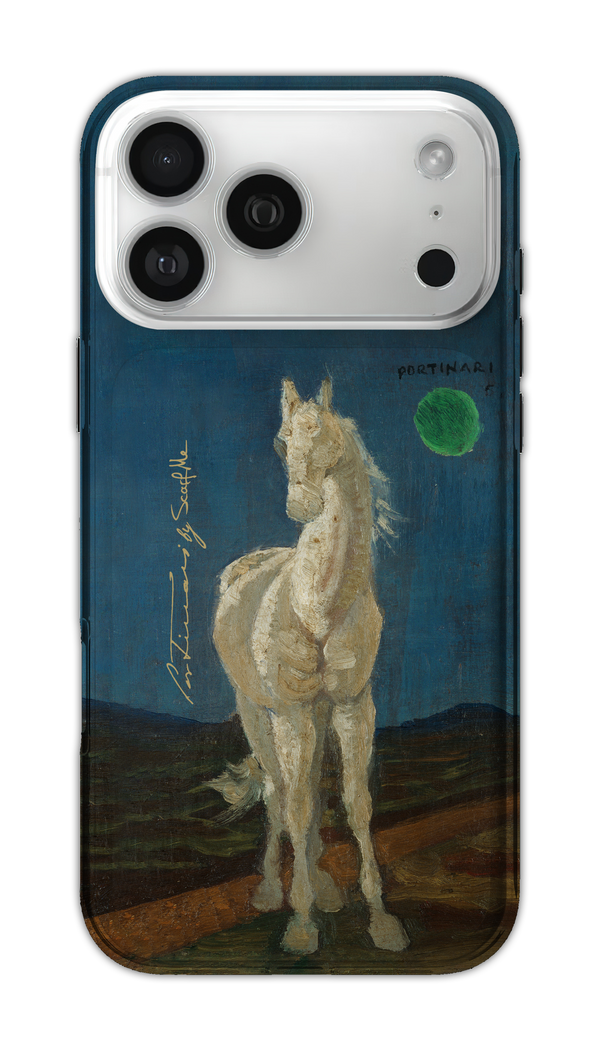 Capa Estampada Cavalo Branco
