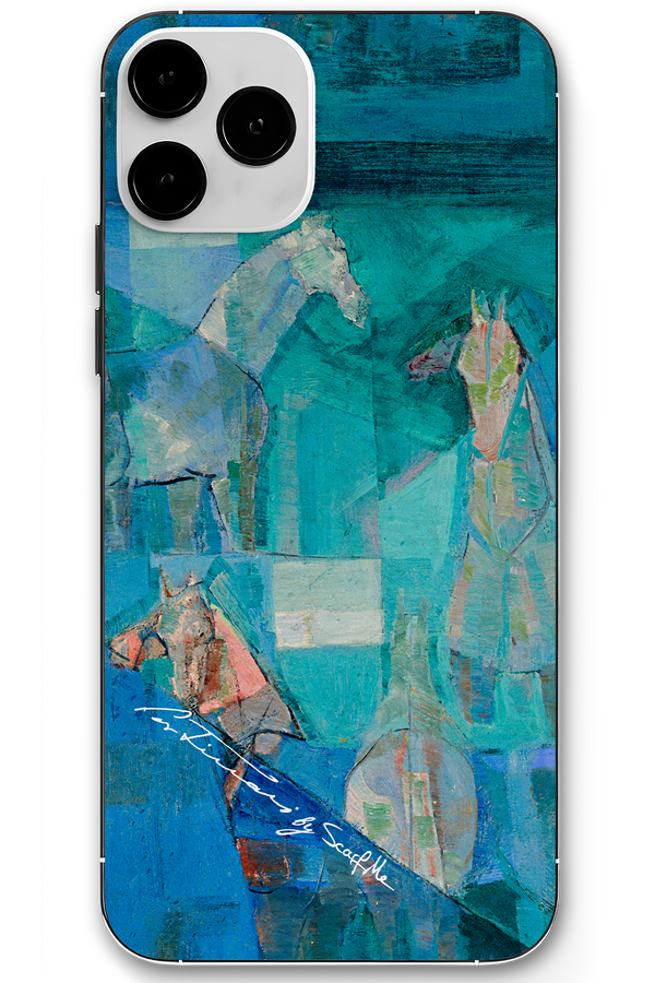 Capa Estampada 7 Cavalos