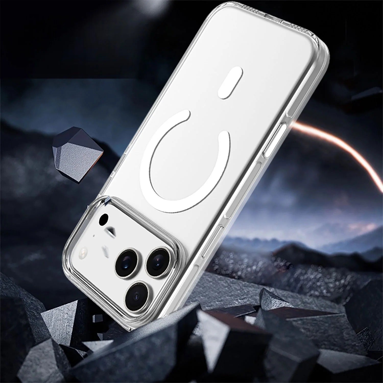 Capa New Kristal Magsafe | Iphone 17 Pro