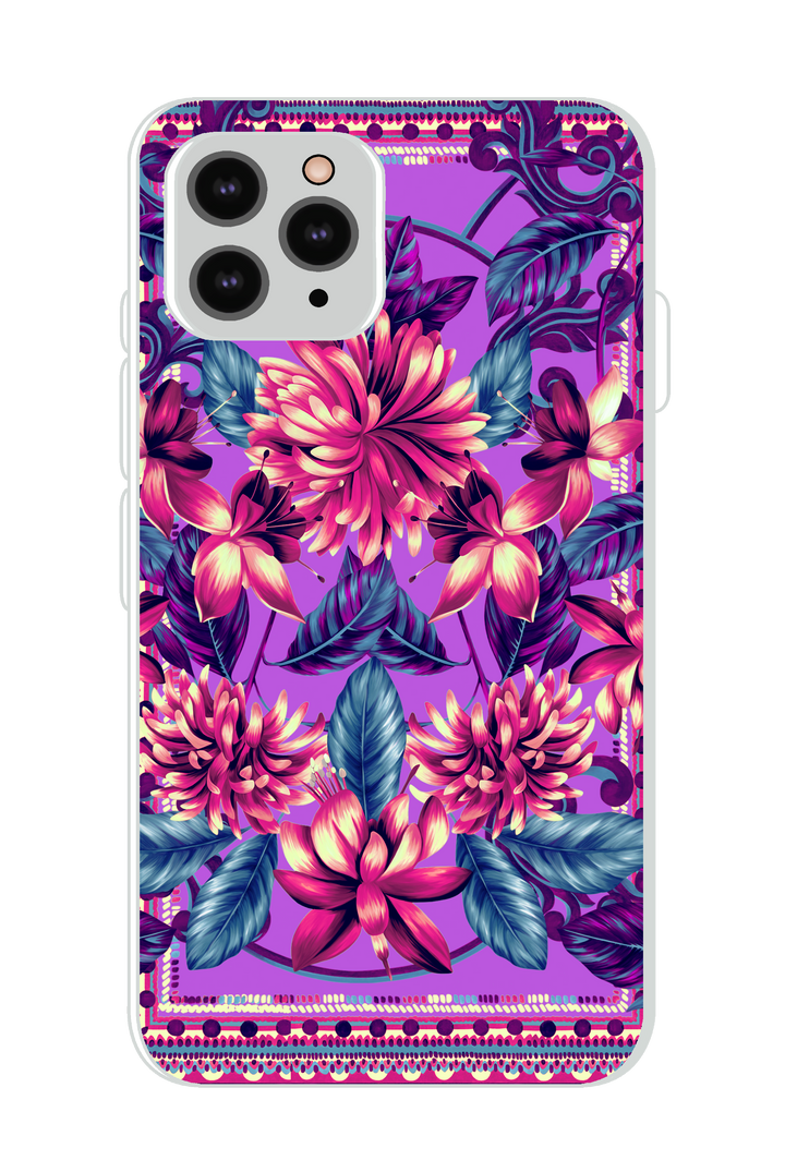 Capa Flor Flamingo lavanda