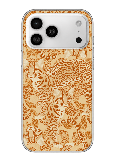 Capa Estampada Jaguatirica do Cerrado Caramelo