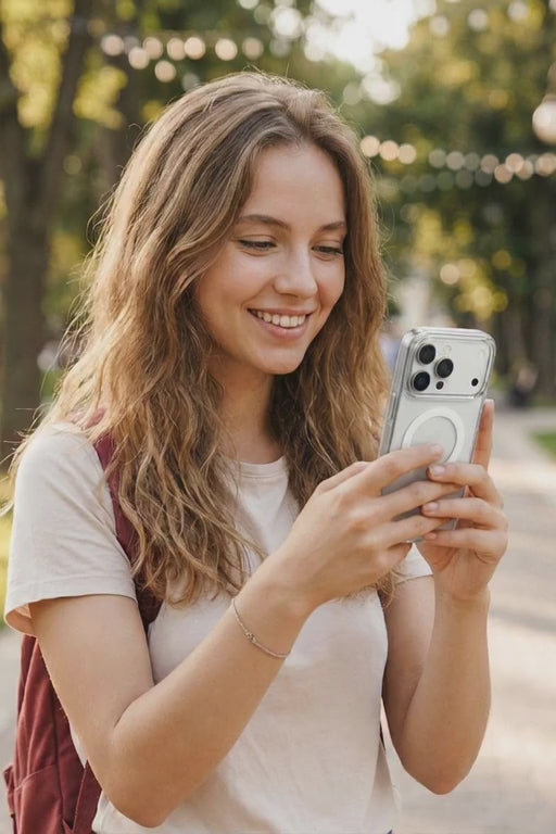 Capa New Kristal Magsafe | Iphone 17 Pro