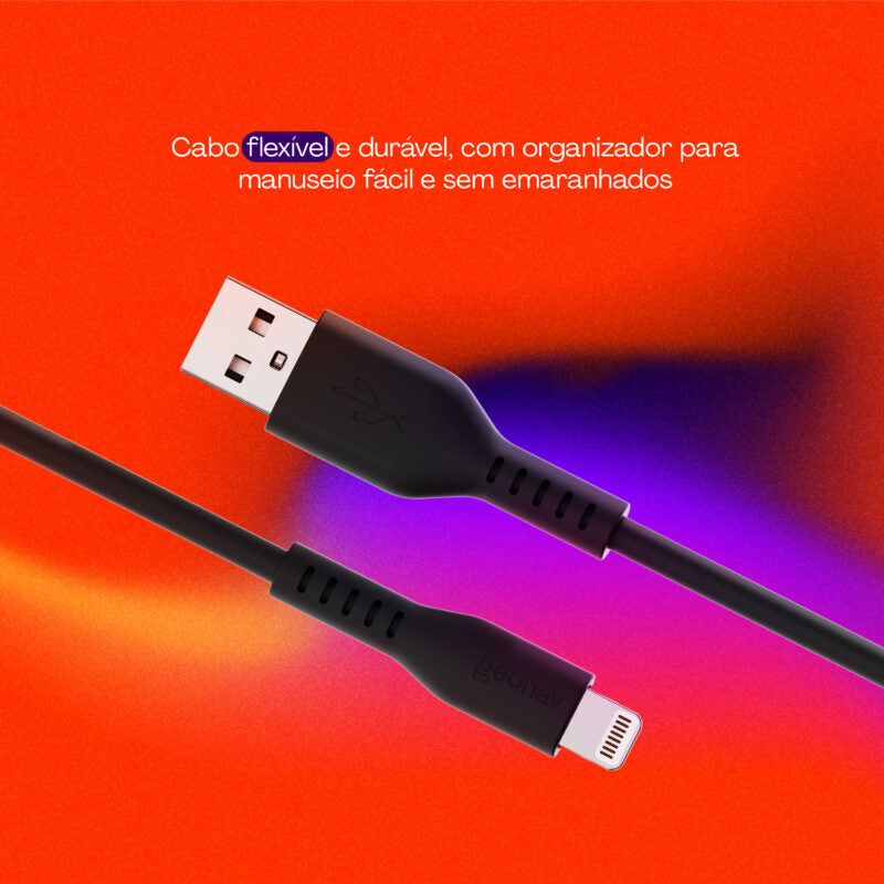 Cabo USB-A para Lightning | Geonav