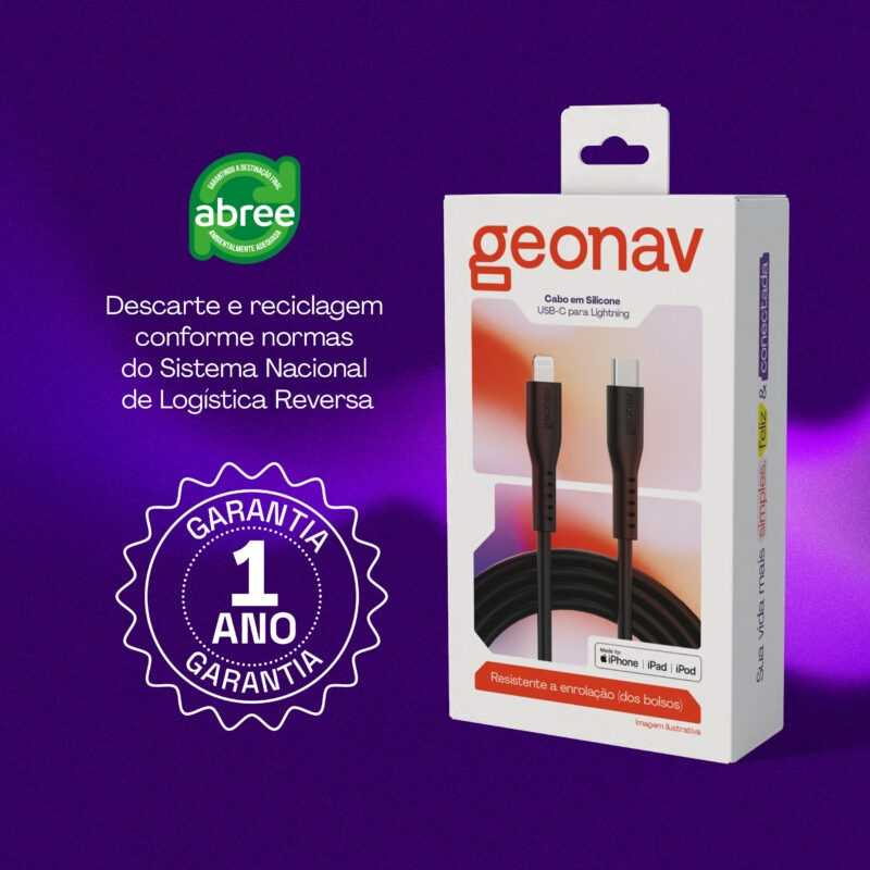 Cabo USB-C para Lightning | Geonav