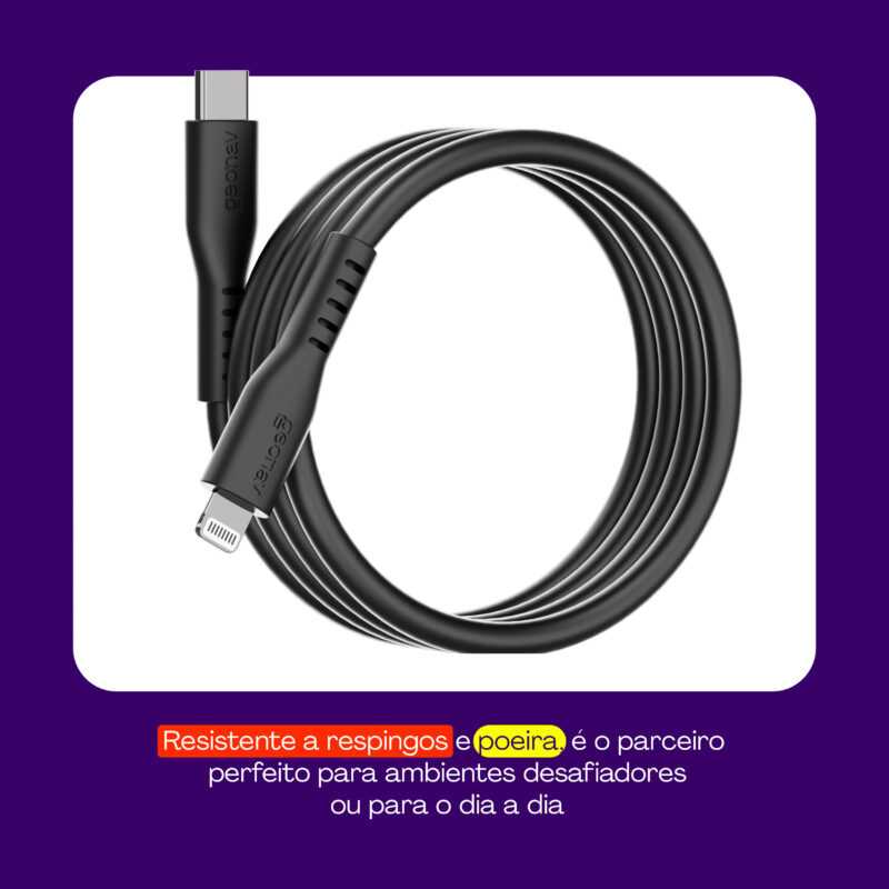 Cabo USB-C para Lightning | Geonav
