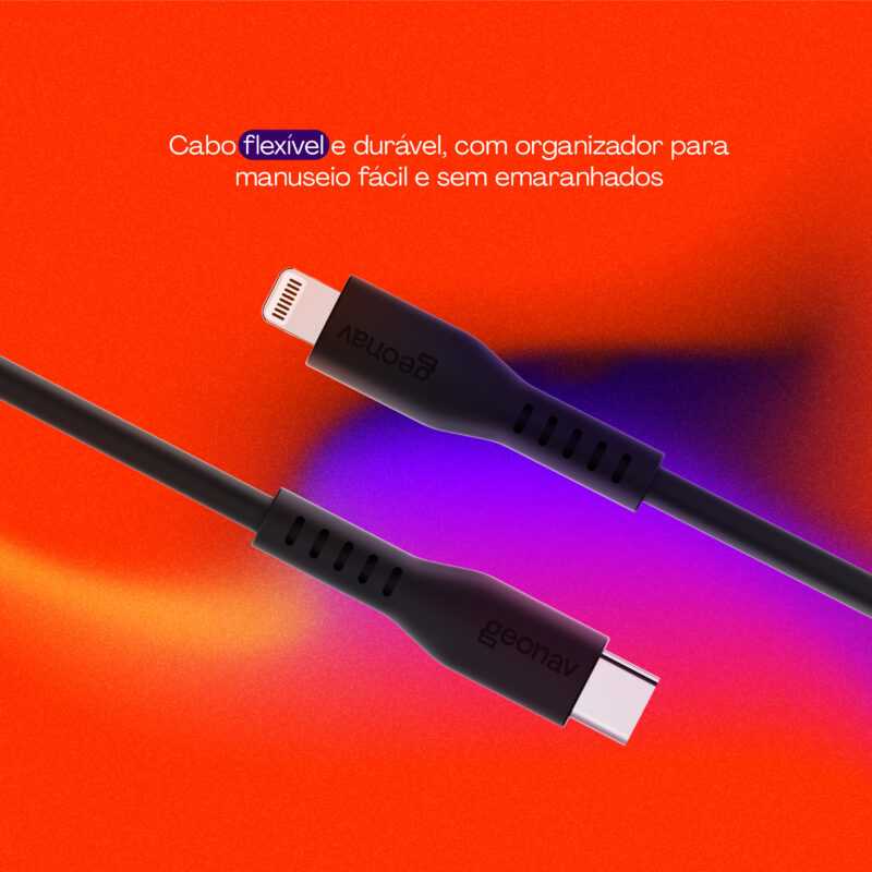 Cabo USB-C para Lightning | Geonav