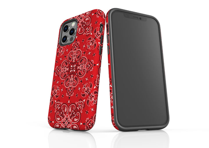 Capa Anti-impacto Bandana Red | iPhone 12 Pro Max