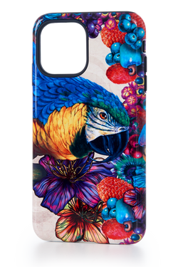 CAPA ANTI IMPACTO IPHONE 11 ESTAMPA ARARA AZUL