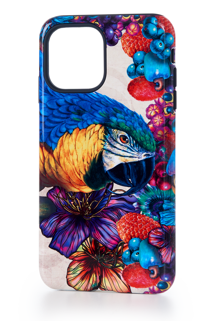 CAPA ANTI IMPACTO IPHONE 11 ESTAMPA ARARA AZUL